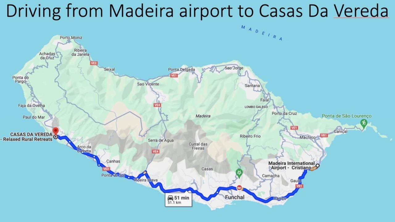 Casas Da Vereda Estreito Da Calheta Esterno foto